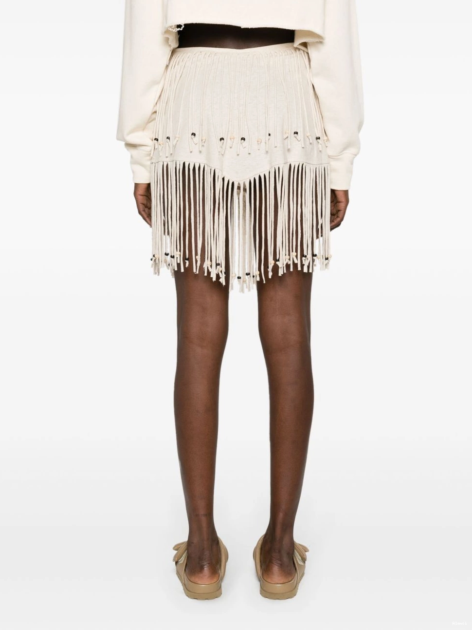 Cheap Alanui fringed miniskirt Women Monsoon 0706
